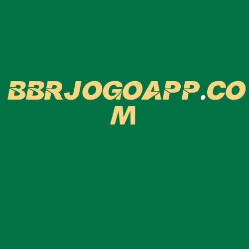 Logo da BBRJOGOAPP